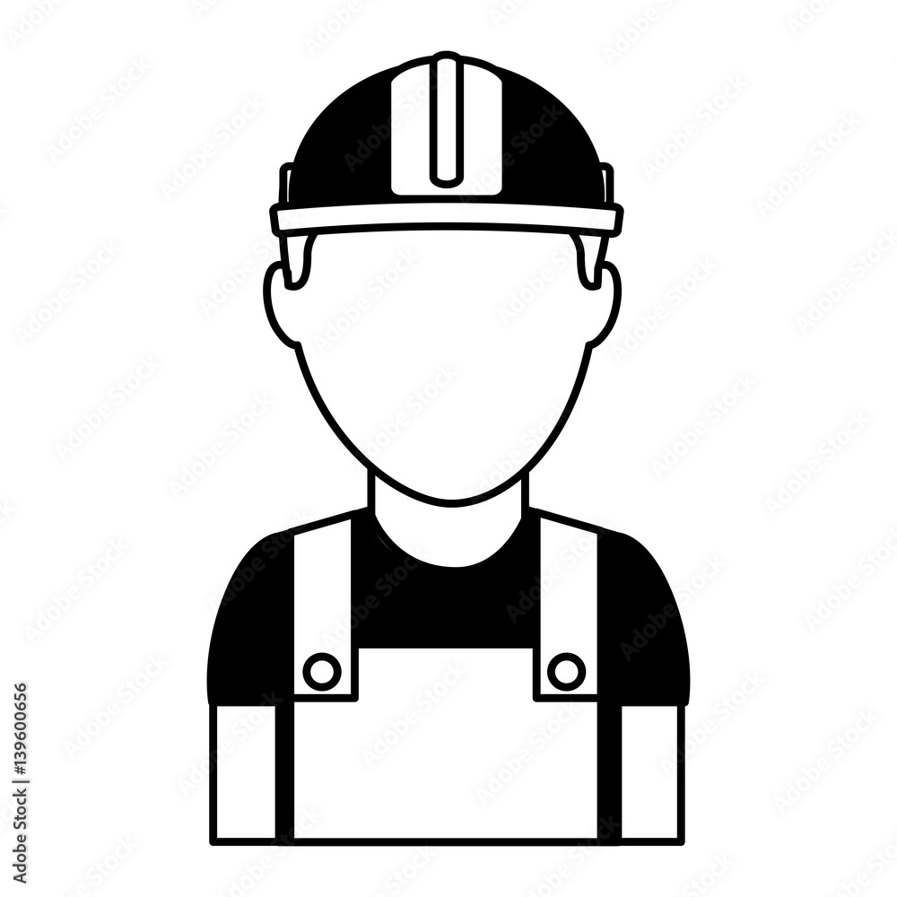 builder construction avatar icon vector illustration design builder construction avatar icon vector illustration design