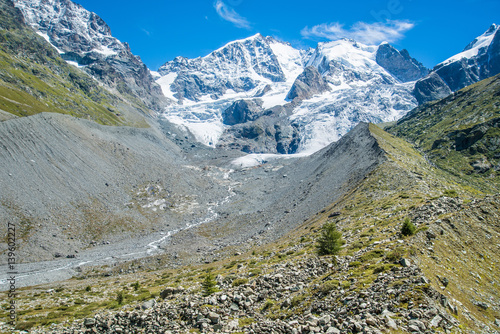 Gletschermoräne, Piz Bernina photo