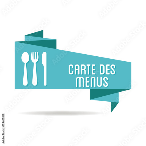 Logo carte des menus.