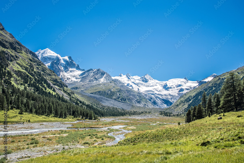 Val Roseg, Schweizer Alpen