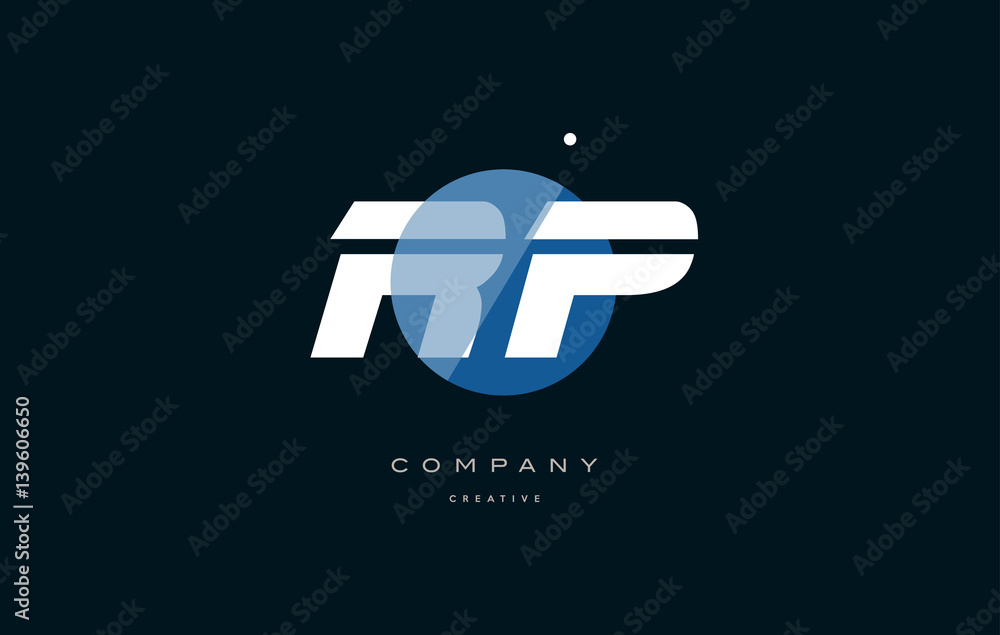 rp r p blue white circle big font alphabet company letter logo rp r p blue white circle big font alphabet company letter logo
