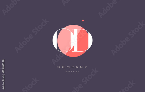 od o d  retro vintage rhombus simple black white alphabet letter logo