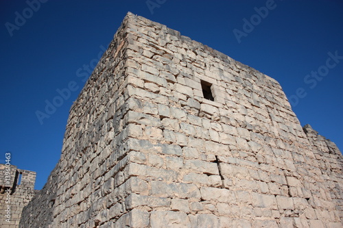 Tower in Qasr al Azraq in Jordan  Middle East