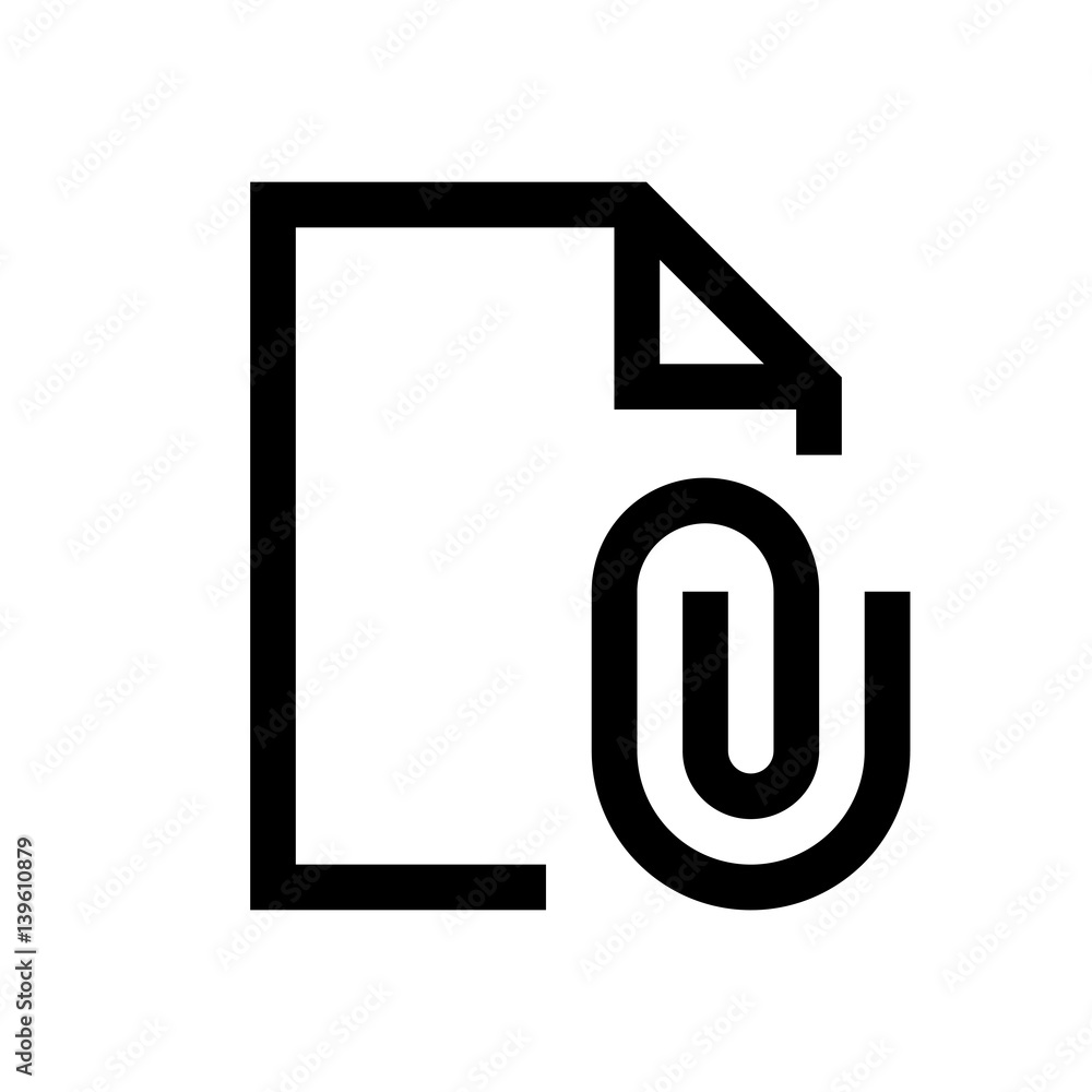 File mini line, icon File mini line, icon
