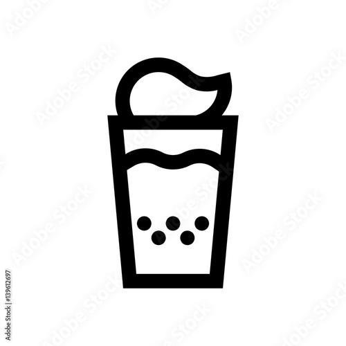 Cofee, cold drink mini line, icon