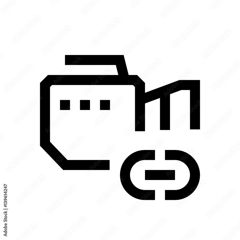 Video camera mini line, icon Video camera mini line, icon