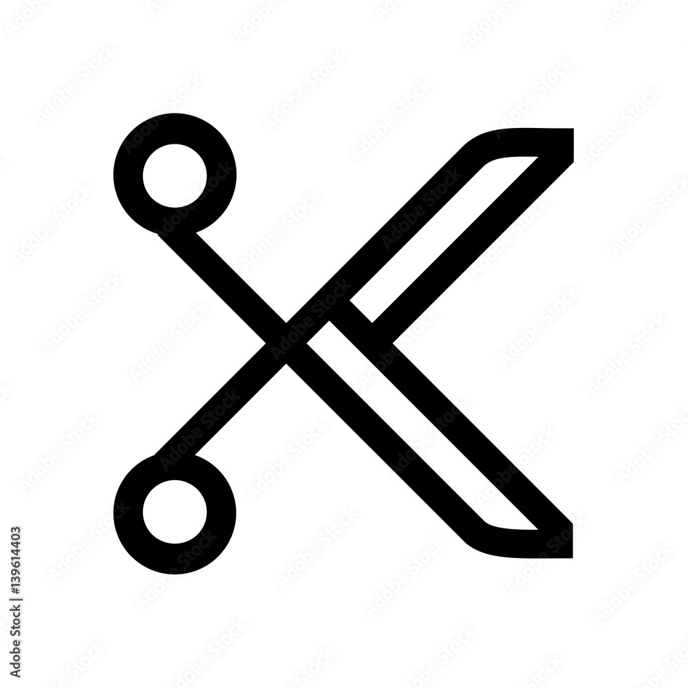 Office tool mini line, icon Office tool mini line, icon