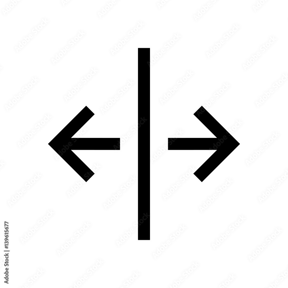 Arrow mini line, icon Arrow mini line, icon