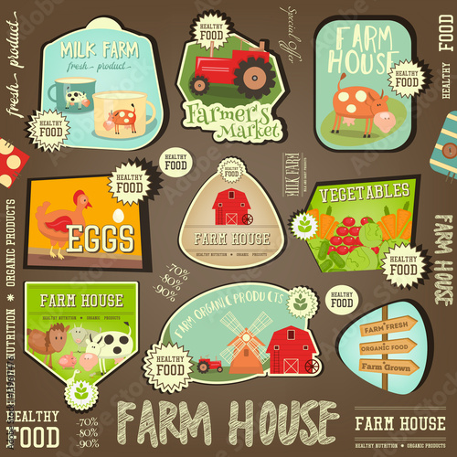 Farm Labels Collection