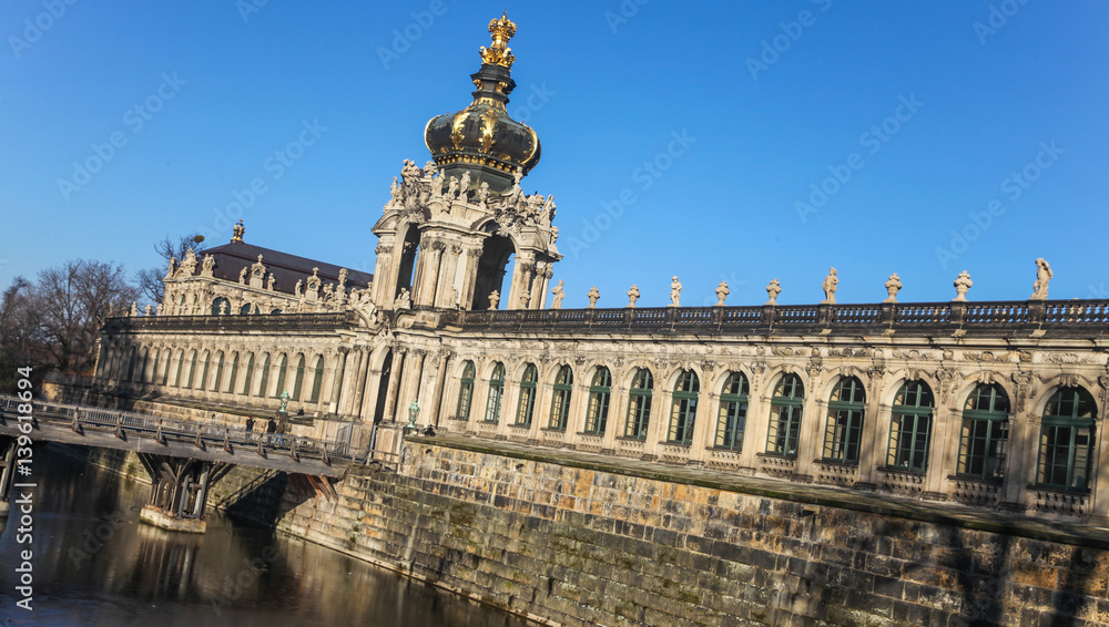 Fototapeta premium Kronentor am Dresdener Zwinger
