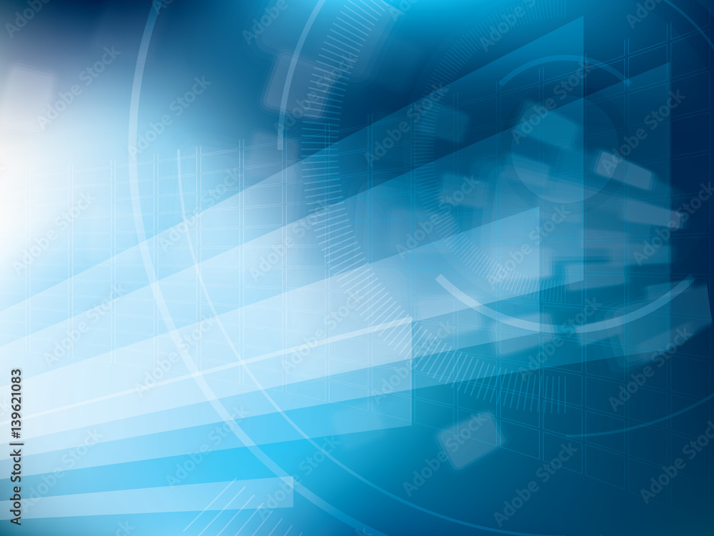 Abstract vector background with technology shapes Abstract vector background with technology shapes