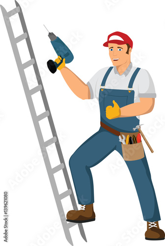 Handyman repairman worker 