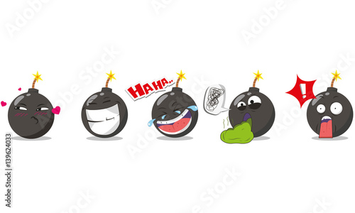 Bombe Emojis Icons