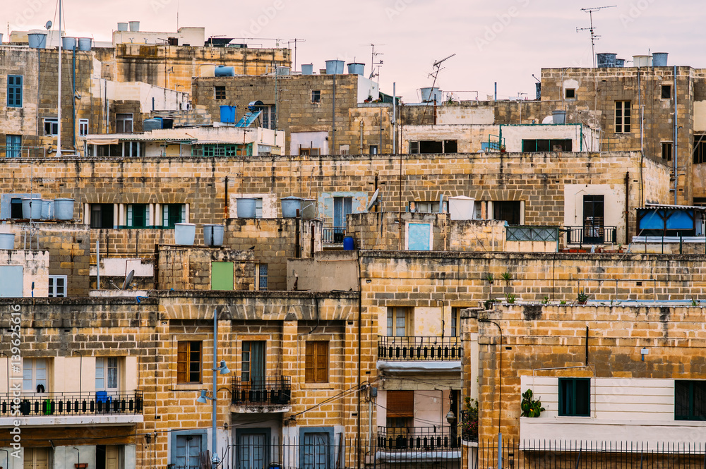 Urban view to Cospicua