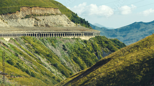 Avalanche gallery in Georgian Military Road photo