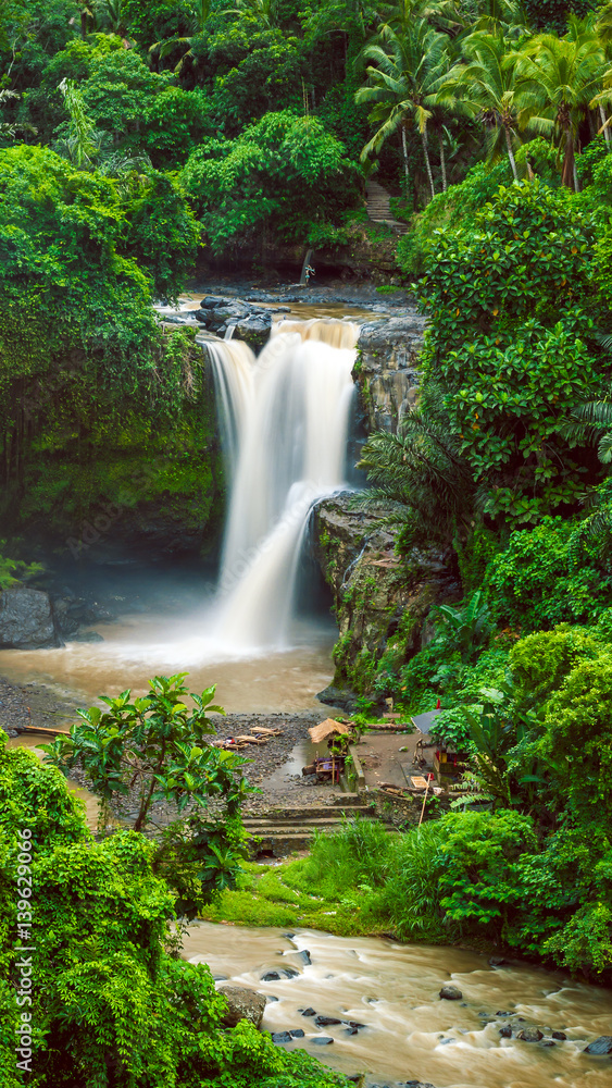 Amazing Tegenungan Waterfall near Ubud in Bali, Indonesia Amazing Tegenungan Waterfall near Ubud in Bali, Indonesia