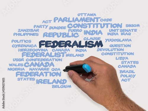 Obraz na plátně Federalism