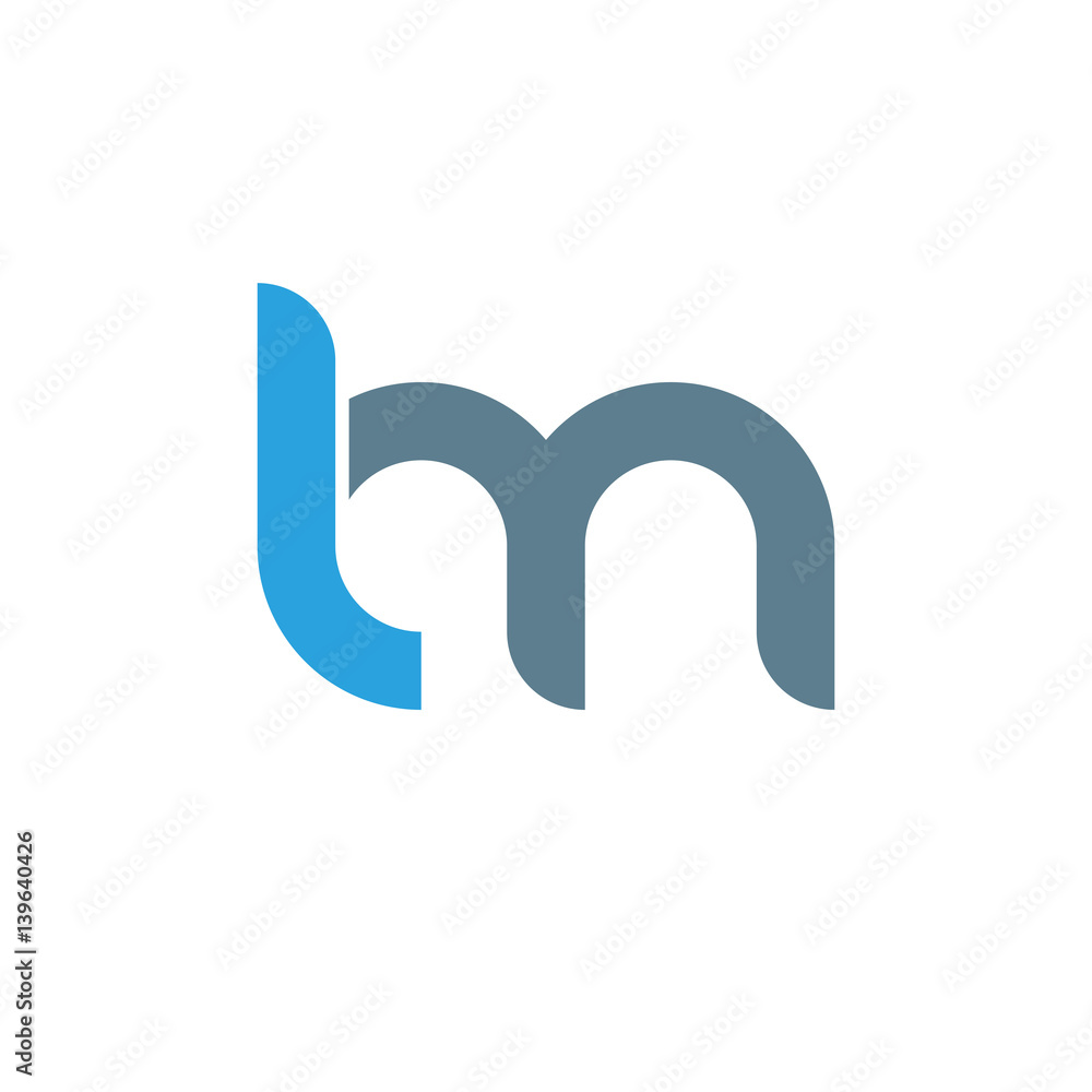 Letter Pm Linked Lowercase Logo Design Stock Vector (Royalty Free)  1436916965, Shutterstock