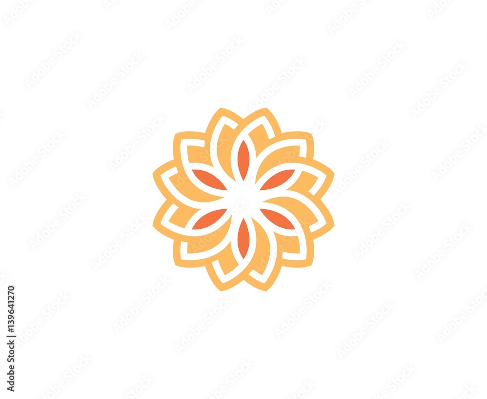 Flower logo Flower logo