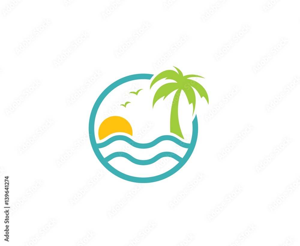 Obraz premium Travel logo