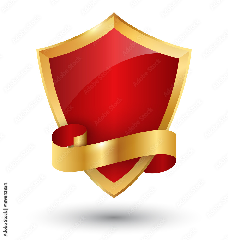 Golden Premium Quality Red Best Label Space for Text Isolated on Golden Premium Quality Red Best Label Space for Text Isolated on