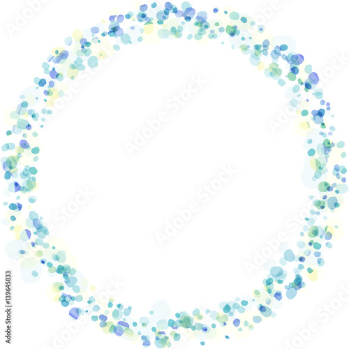 frame of pastel color watercolor painting texture