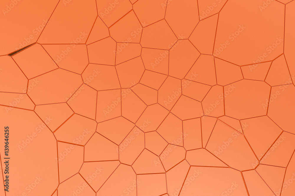 Colored fractured surface Colored fractured surface