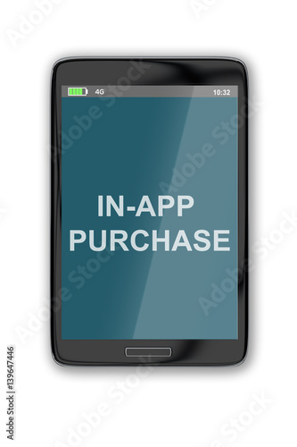 In-app Purchase concept