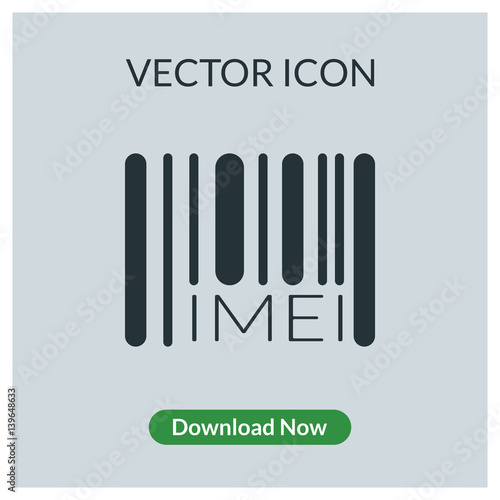 IMEI vector icon