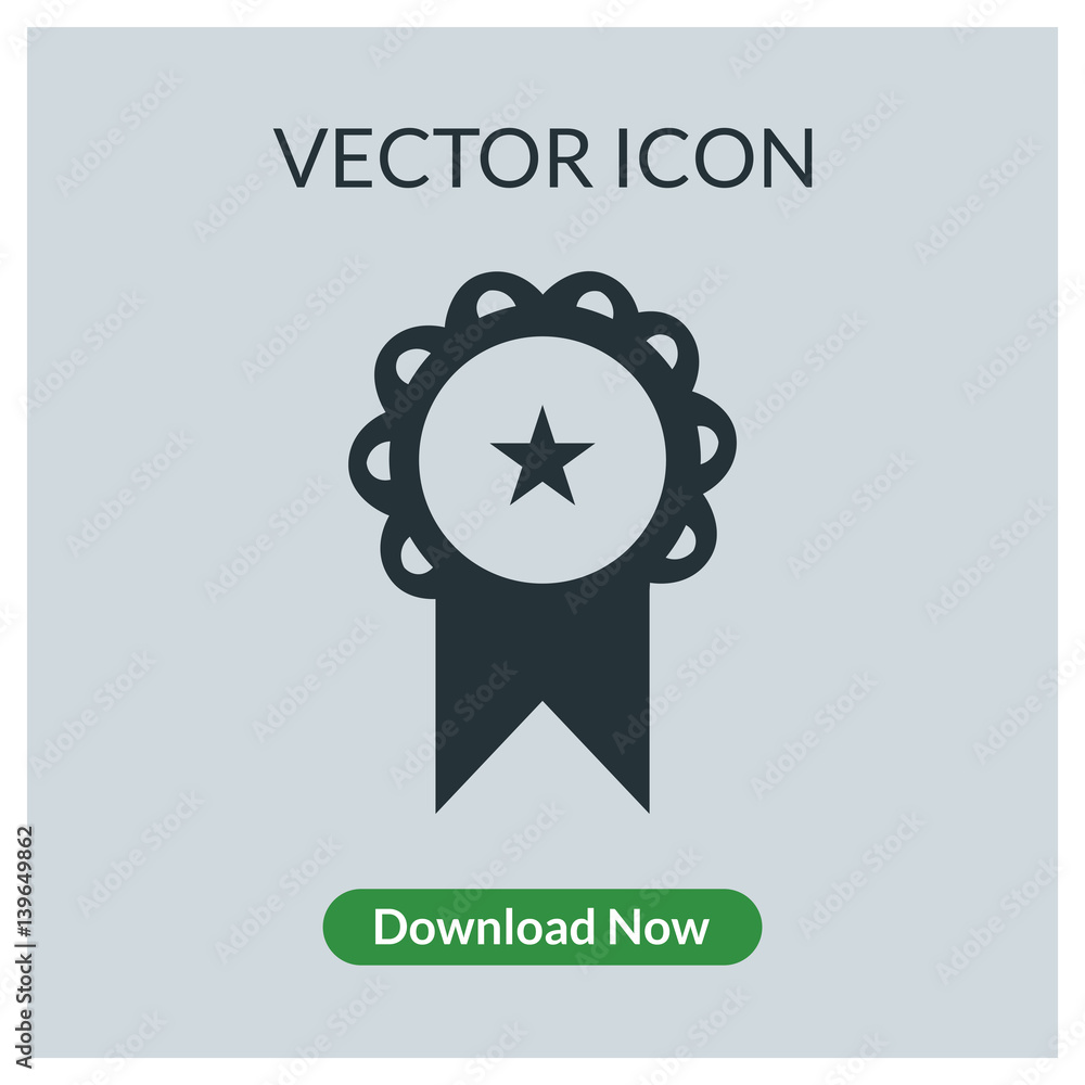 Badge vector icon