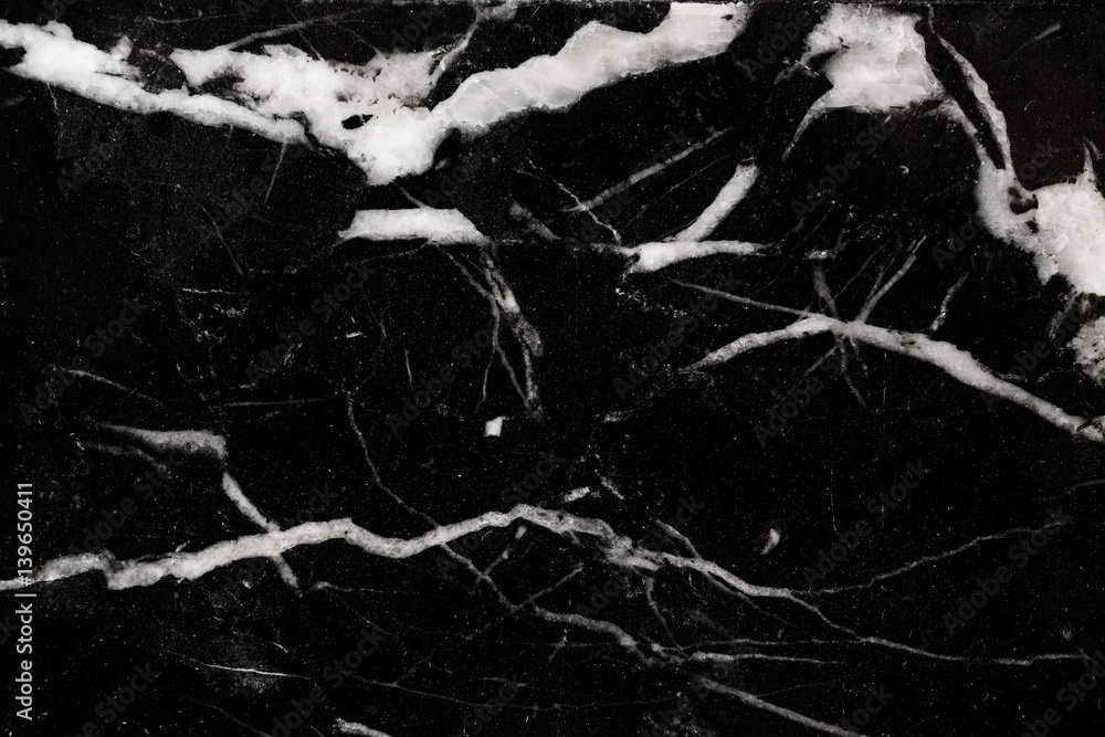 abstract natural marble black and white texture background for