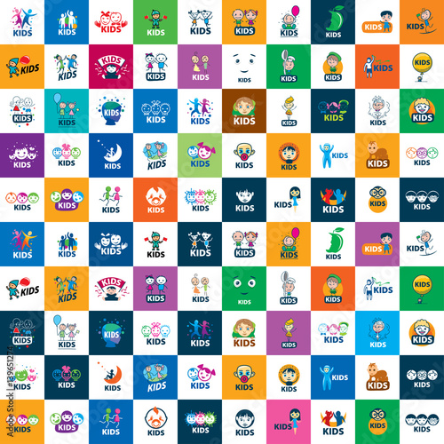 vector logo kids