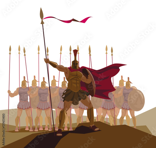Detachment of Roman legionaries