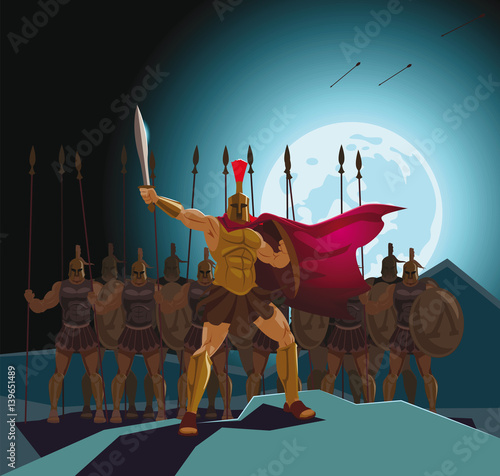 Detachment of Roman legionaries