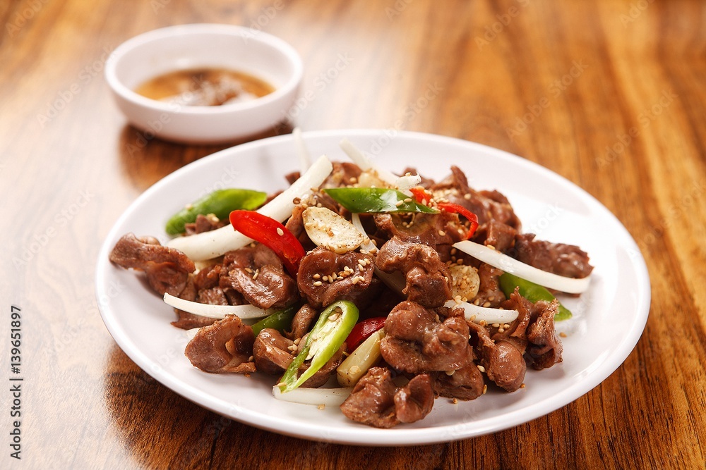 korean chicken gizzard korean chicken gizzard