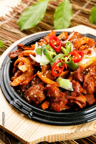 Hot and Spicy Chicken Gizzard 