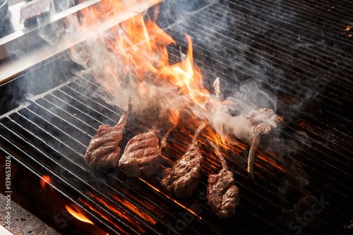 grilled lamb chops