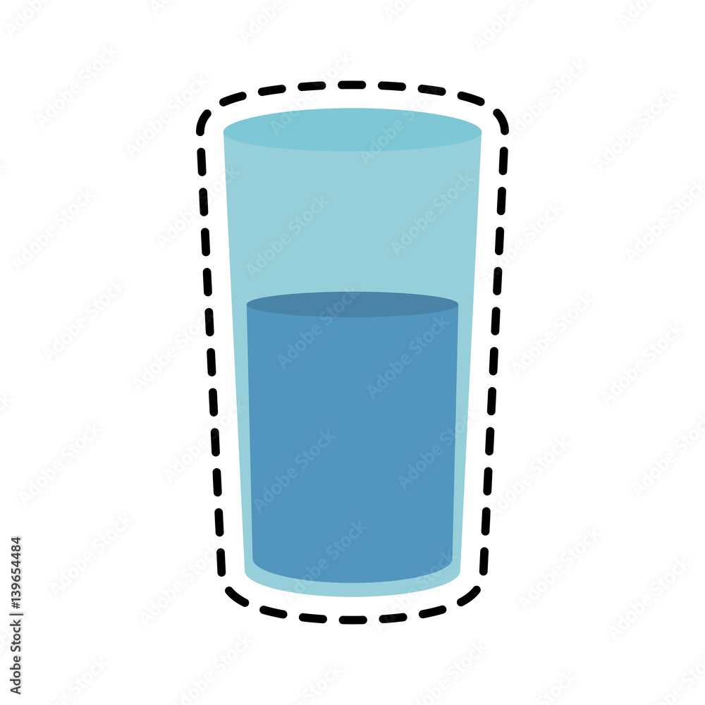 glass of water icon image vector illustration design 