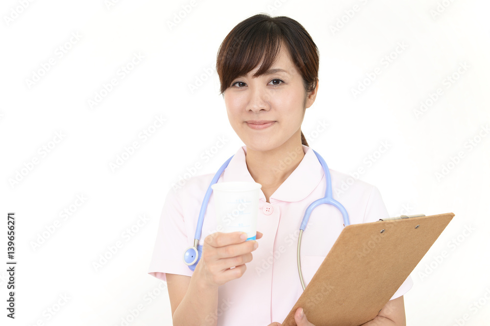 笑顔の看護師 笑顔の看護師