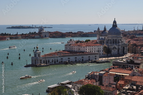 Venice, Italy - 19 August 2013: view from San Marco towar © Andrei