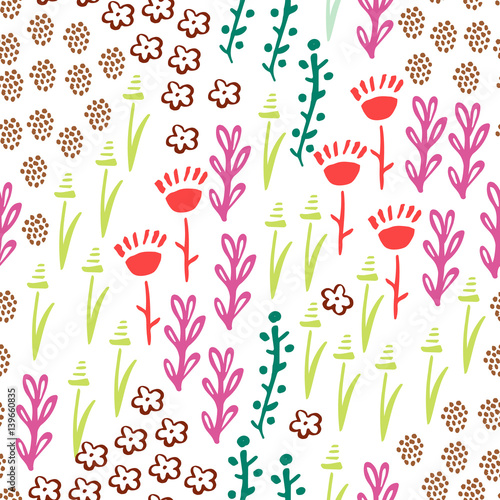 Seamless vector patterns.