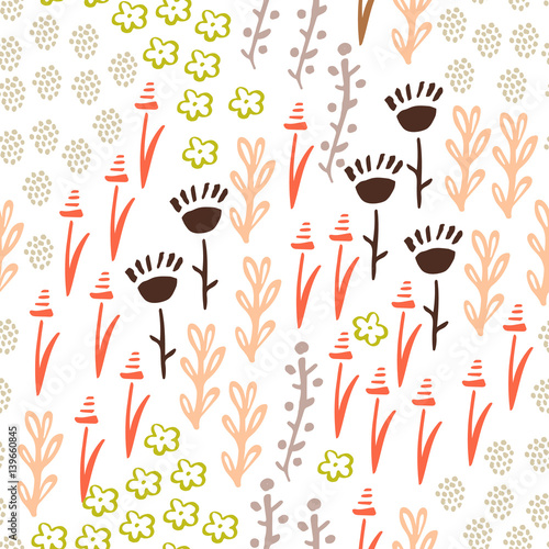 Seamless vector patterns.