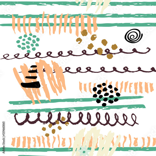 Seamless vector patterns.