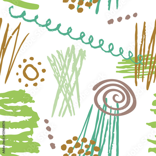 Seamless vector patterns.