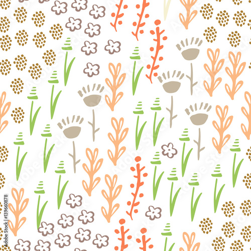 Seamless vector patterns.