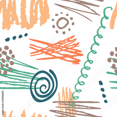 Seamless vector patterns.