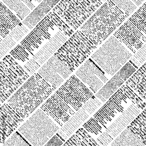Halftone newspaper pattern