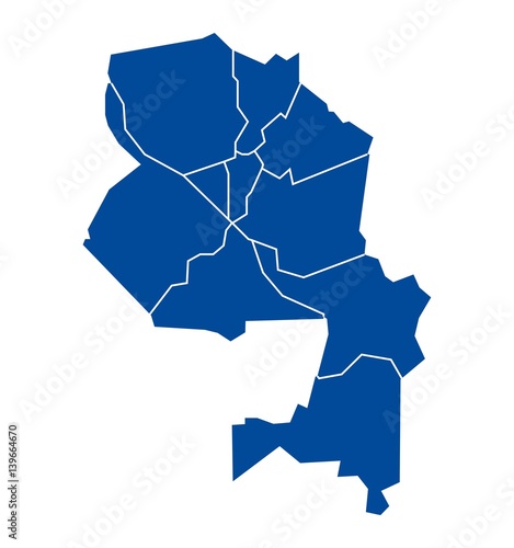 Map of Novosibirsk