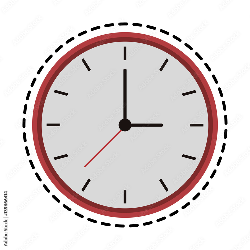 wall clock icon image vector illustration design wall clock icon image vector illustration design