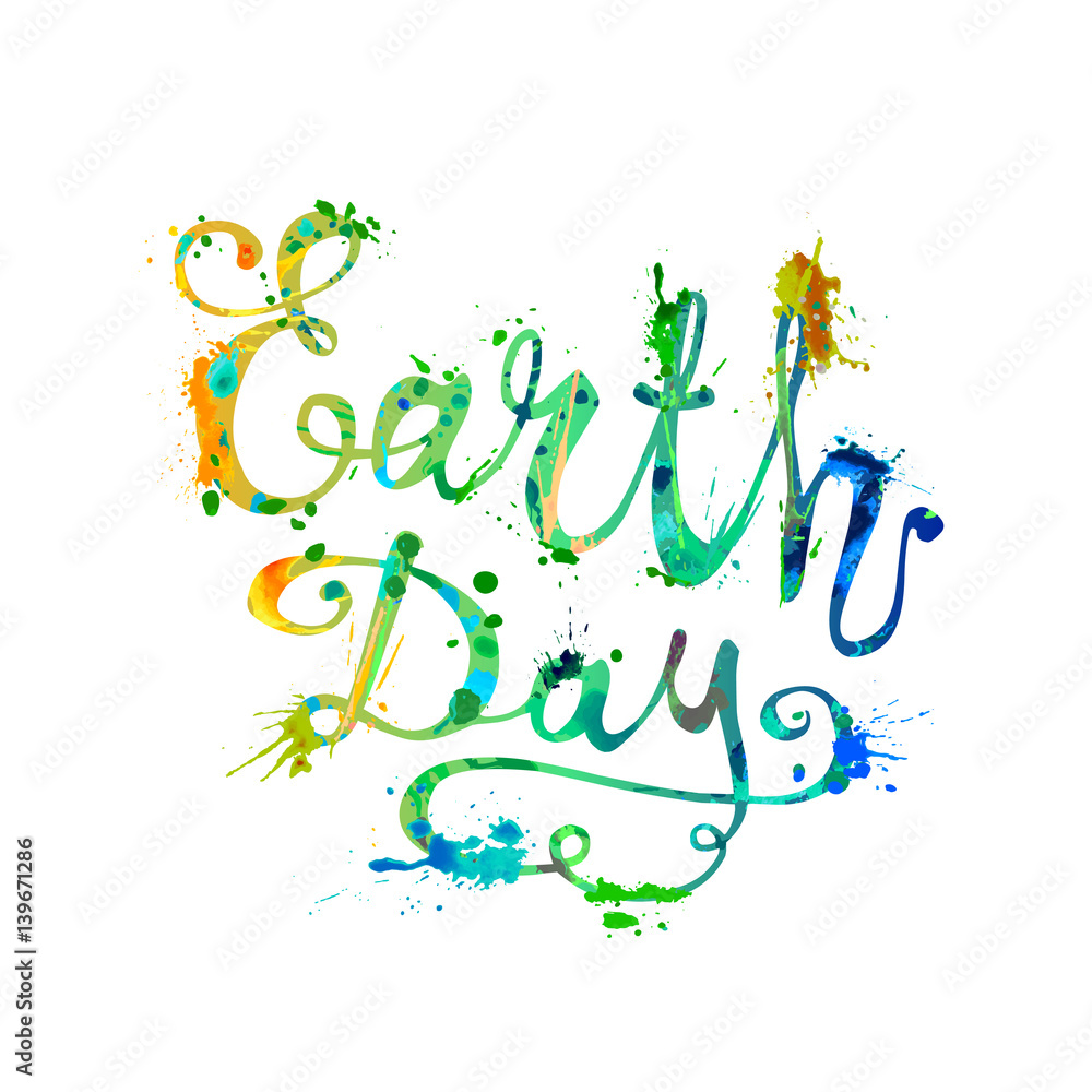 Obraz premium EARTH DAY. April 22